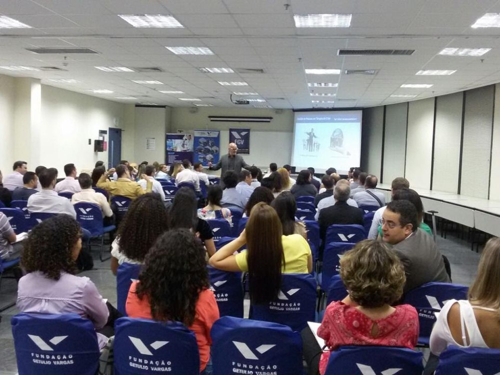 Palestra em auditório