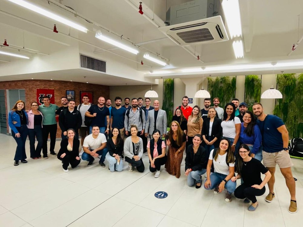 Turma em sala de aula