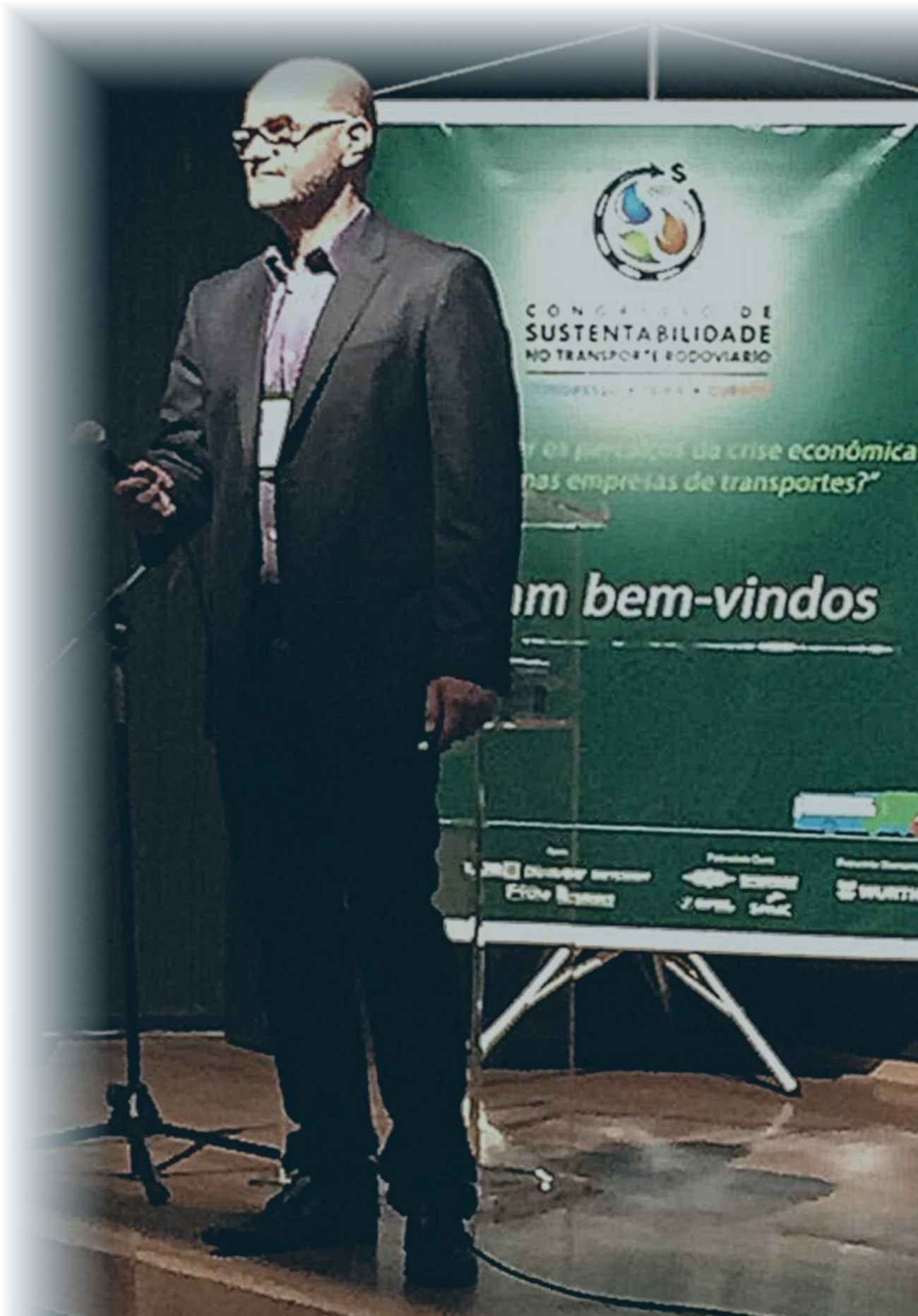 Flavio Schneider em palestra